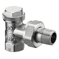 Oventrop Combi 3 DN-15 1/2" ВН угловой НГ со штуцером