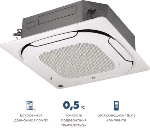 Кассетная VRF система Mdv D12Q4/N1-E(At) фото 3