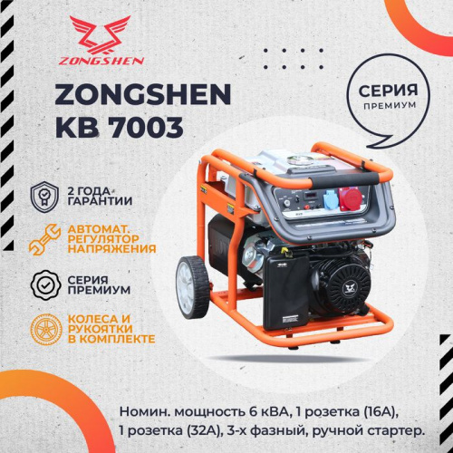 Zongshen KB 7003 (1T90DF704) фото 2