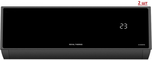 Мульти сплит-система на 2 комнаты Royal Thermo RTFMO-18HN8/RTFMI-09HN8/black*2 фото 3