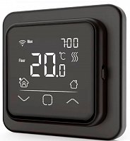 Терморегулятор для теплого пола ERGERT ETR-360W (Wi-Fi, чёрный)