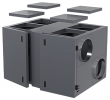 Приточно-вытяжная вентиляционная установка Zilon ZPVR-N 2000 UWR ЕС
