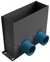 AirDS оцинкованный 300*100 мм, 4*75 мм, серый