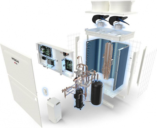 Hitachi RAS-8FSXNP2E фото 2
